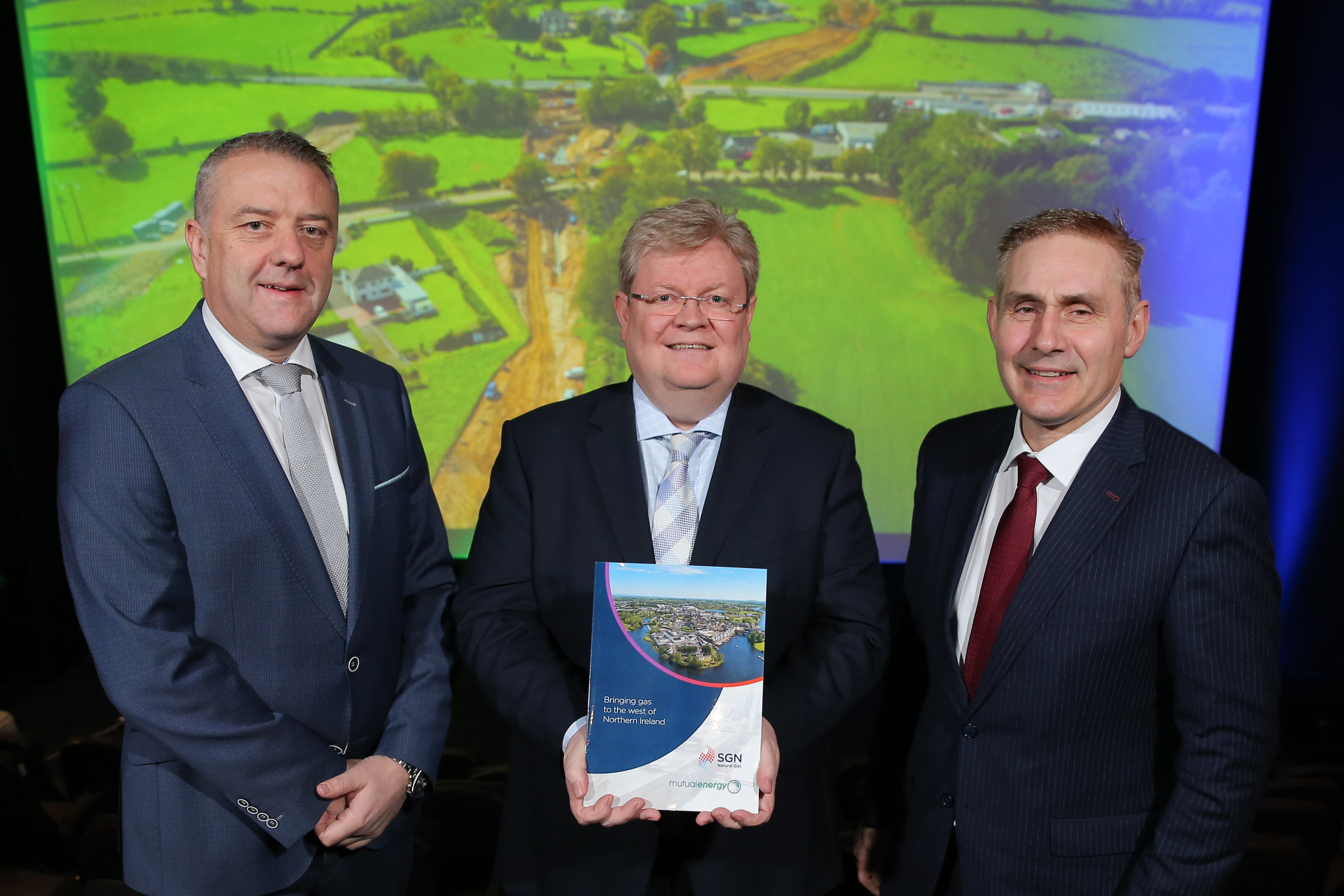 SGN Natural Gas and Mutual Energy celebrate arrival of natural gas to eight Northern Ireland towns following milestone in Gas to the West project