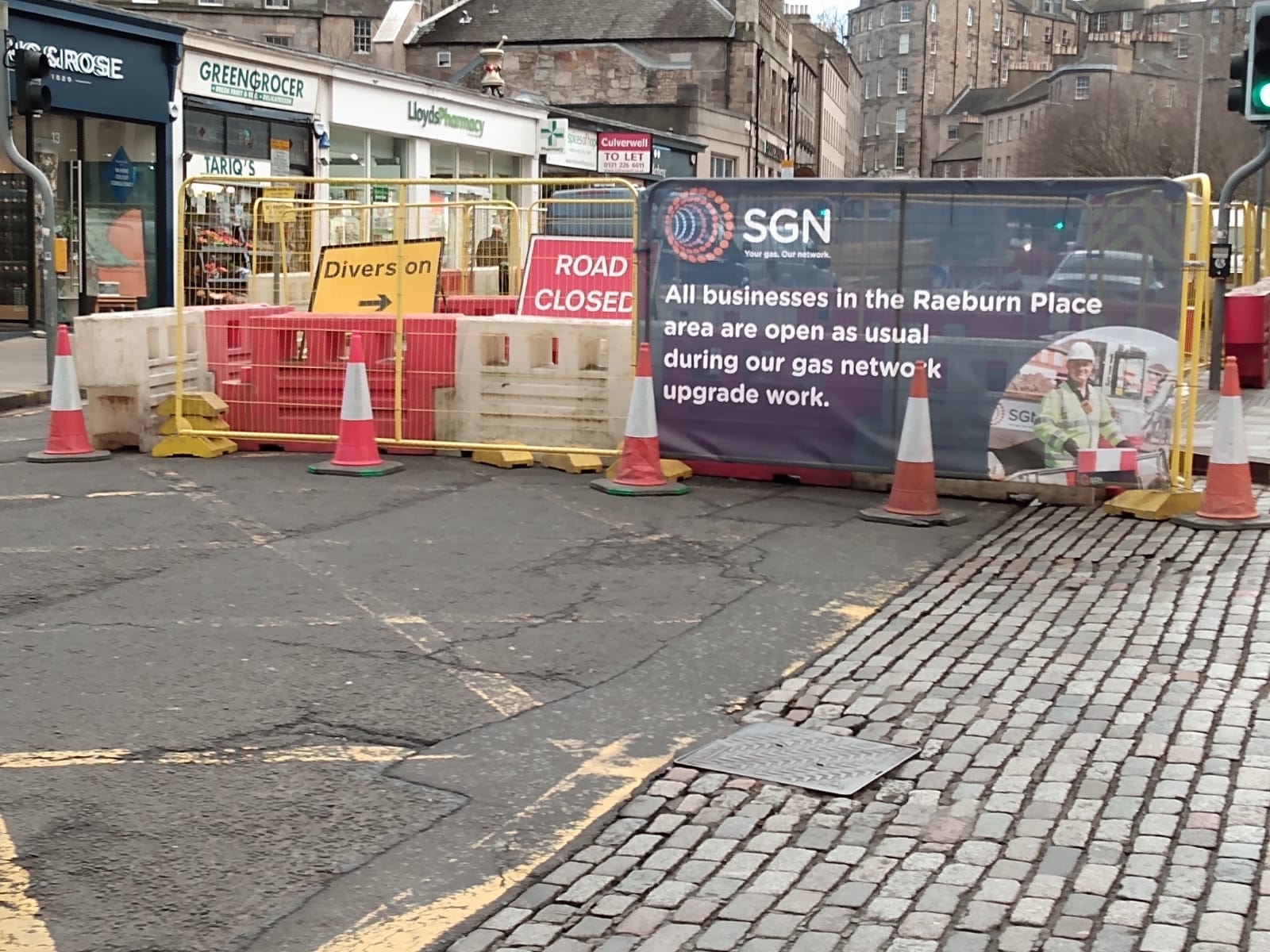 Stockbridge 14 Jan update