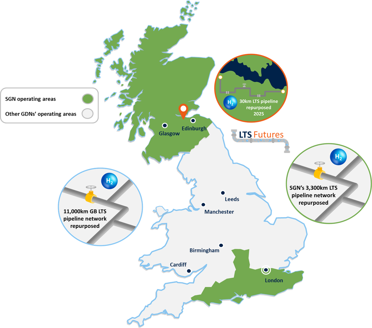 The project is examining the safety, security, financial and storage considerations of incorporating existing gas infrastructure in our future net zero energy system.