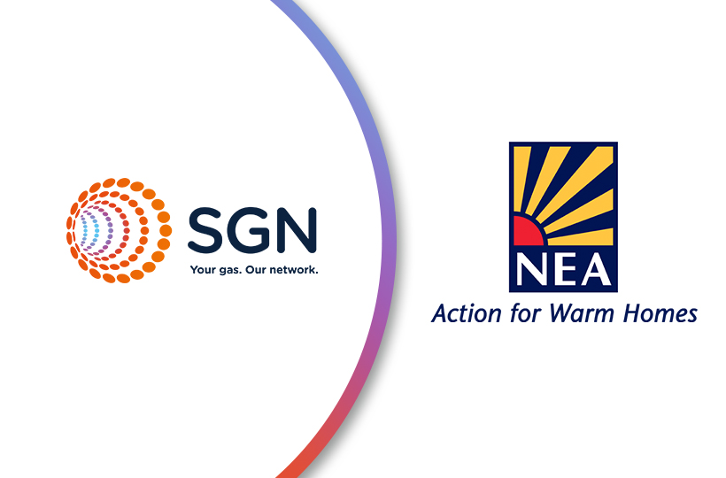 Logos for SGN and NEA