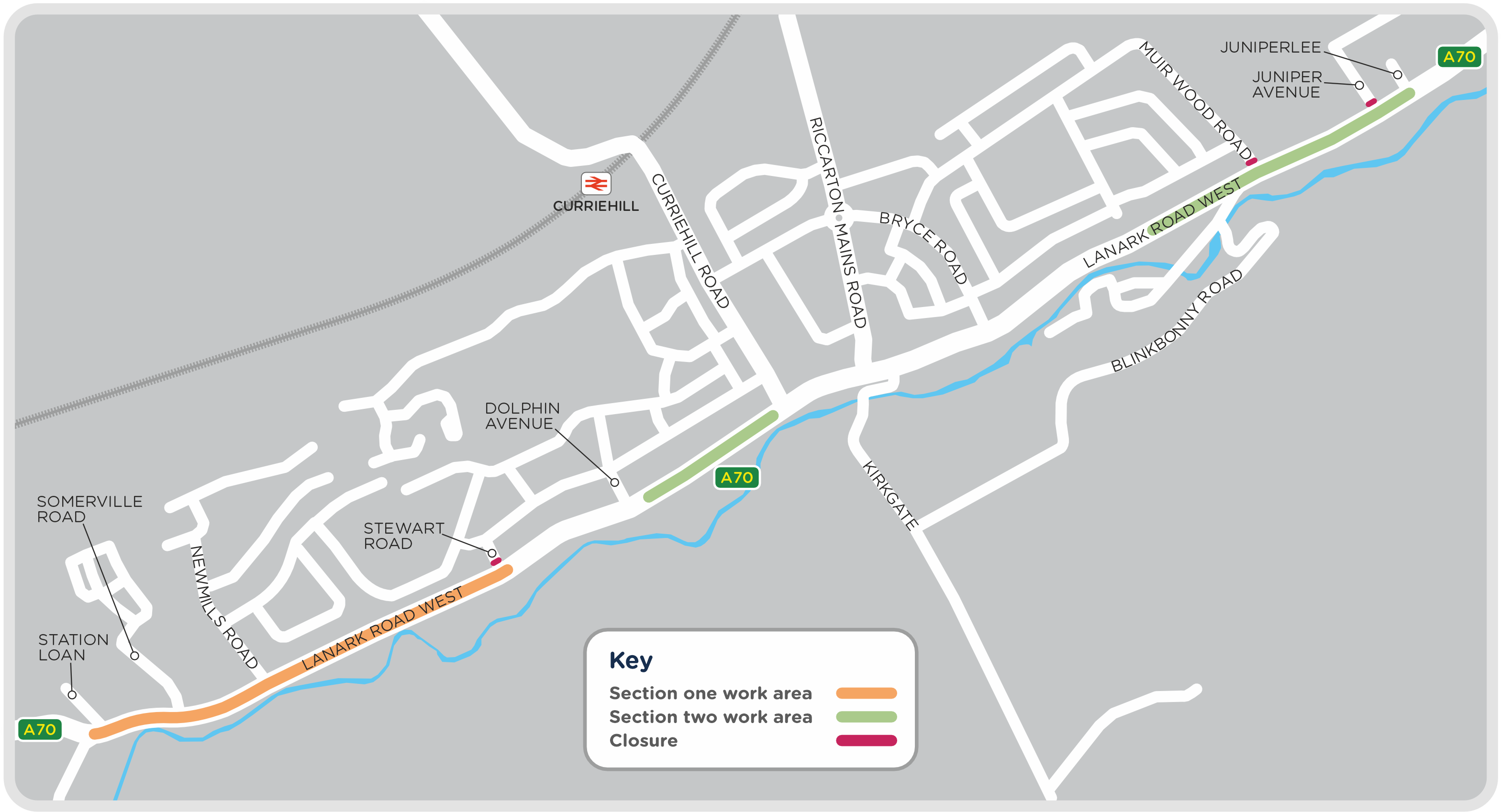 Lanark Road West project