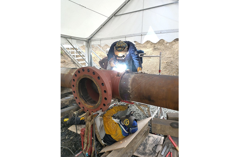 Figure 15 - Live Welding by TD Wiliamson
