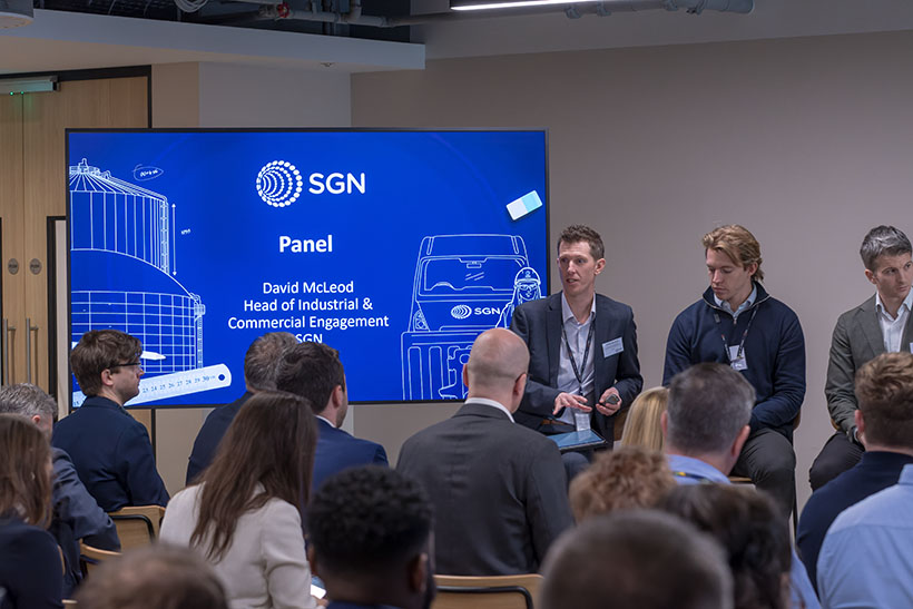 Panellists including David McLeod at SGN's Innovation Showcase event