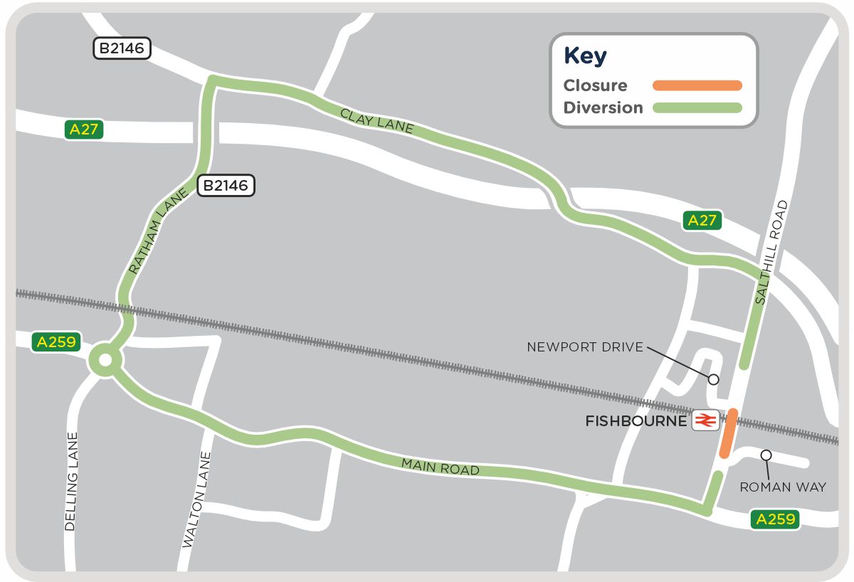 A map outlining our work in Salthill Road, as detailed on this page