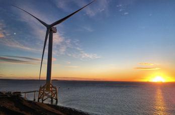 OREC demonstration turbine in Levenmouth