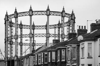 Laura’s favourite gas holder from the 120 sites she captured is Great Yarmouth. Laura said: “The ornate design and the size of the columns are amazing. I went back a second time as it was so striking.”  