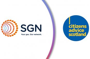 Citizens Advice Scotland and SGN logos