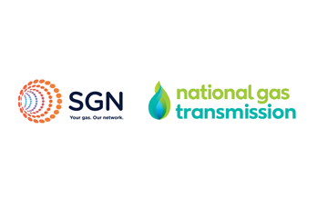 This image shows company logos of SGN and National Gas Transmission