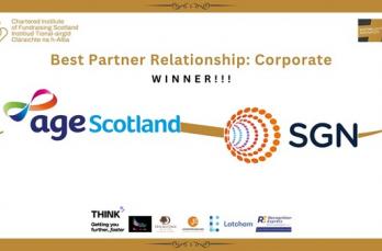 SGN and Age Scotland award winning poster